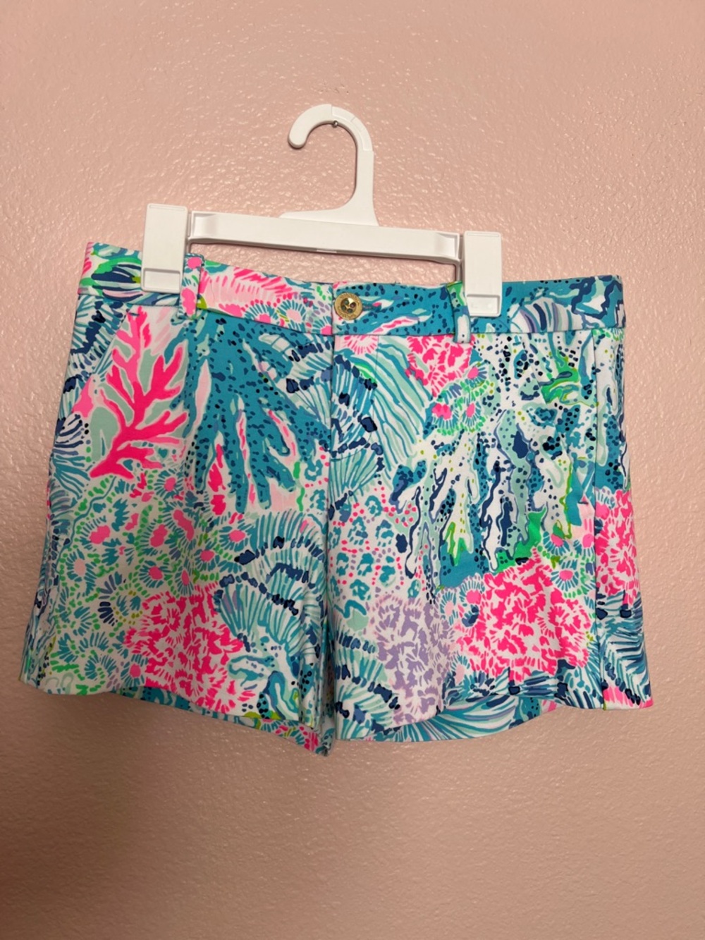 Lilly Pulitzer Coral Reef Print Shorts